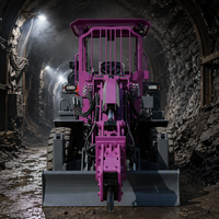 Machine de forage souterraine pour le décapage de roches secondaire et le décapage de roches dans les tunnels