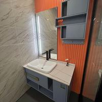 Una Unidad de baño integrada desmontable emparejada con el baño prefabricado personalizado de la casa contenedor expandible