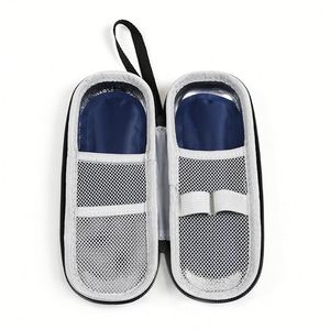 Factory Custom Design High Quality 2-Packs Polyester Letter Insulated Waterproof Portable Diabetic Insulin <b>Cooler</b> - Product Image 4