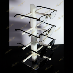 Vente en gros, présentoir rehausseur pour monture de lunettes en acrylique, présentoir de bureau pour lunettes en acrylique - Product Image 1