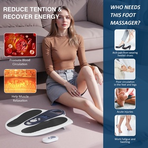 Massaggiatore Plantare EMS Ricaricabile con Riscaldamento per Neuropatia, Fascite Plantare, Sollievo dal Dolore <span class=keywords><strong>e</strong></span> Miglioramento della Circolazione Sanguigna - Product Image 3