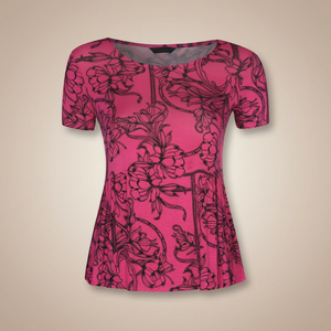 T-shirts d'été décontractés grande taille pour femmes du Bangladesh fabriqués à partir de tissu de jersey-ODM Supply - Product Image 3