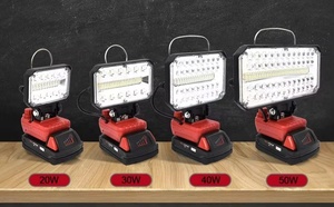 Lampe frontale laser LED pour travaux extérieurs - Lumière de travail à <span class=keywords><strong>batterie</strong></span> au lithium - Product Image 6