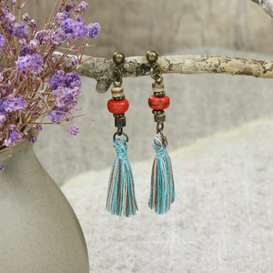 Geometric <b>Drop</b> Earrings Women Bohemia Alloy Antique <b>Bronze</b> Plated Party Fashion Dangle Earrings - Product Image 4