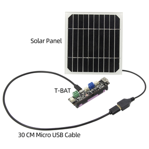 En stock, module de chargeur solaire original LILYGO T-BAT CN3065, support de batterie 18650 - Product Image 4