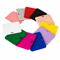 Porte-carte d'identité en ABS motif dessin animé, porte-badge étudiant 70x110mm 100x80mm, étui pour cartes avec fenêtre en PET, fournitures scolaires