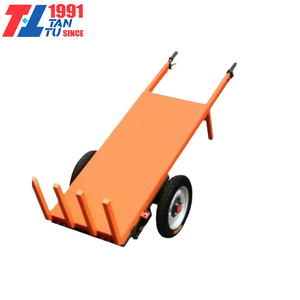 1000W Electric Handheld <strong>Flat</strong> <strong>Cart</strong> Small Dumper Truck Mini Trolley Brick - Product Image 2
