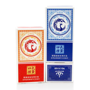 Wanquan Cartes de poker personnalisées édition skinny Phoenix 4 couleurs plastique PVC rectangulaire œuf spécial étanche anti-pliage haut de gamme - Product Image 4