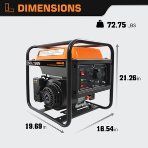 Générateur d'électricité à essence 4 kW triphasé 3-10 kW 7 kW pour usage domestique / Générateur électrique à essence 10 kVA 220 V AVR 380 V 4 pôles triphasé - Product Image 3