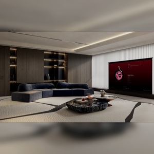 Mueble de TV de Madera Estilo Europeo Vintage para Sala de Estar, Diseño Clásico, Tamaño Personalizado, OEM para Casa de Lujo, Proyecto <span class=keywords><strong>Colombia</strong></span> Villa - Product Image 4