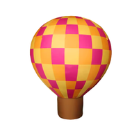 PDYEAR Vente directe usine : Ballons à air chaud gonflables LED pleine couleur, étanches, durables et résistants au soleil, avec batterie au lithium