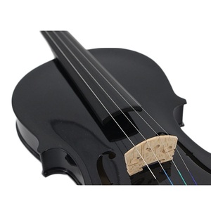 Venta Caliente de Platillos de Madera de Tilo Negra <span class=keywords><strong>Baratos</strong></span> <span class=keywords><strong>para</strong></span> Estudiantes <span class=keywords><strong>Principiantes</strong></span> de Violín - Product Image 4