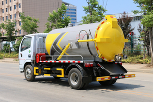 รถดูดสิ่งปฏิกูลแบบเทเองได้ ขนาด 5000 ลิตร ยี่ห้อ Dongfeng ขับเคลื่อน 4x2 สำหรับขนส่งน้ำเสียในประเทศ - Product Image 4