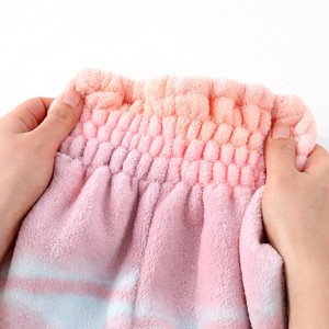 <span class=keywords><strong>Bonnet</strong></span> <span class=keywords><strong>de</strong></span> séchage en microfibre super absorbant pour femmes épaissi imprimé couleurs arc-en-ciel serviette <span class=keywords><strong>de</strong></span> douche à séchage rapide pour cadeau <span class=keywords><strong>de</strong></span> plage - Product Image 6