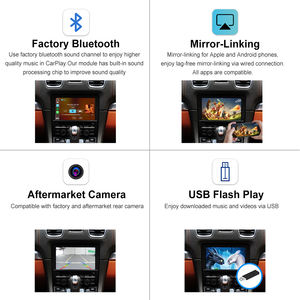 Joyeauto Mmb CarPlay sans fil Android et Apple pour Porsche 911, Boxster, Cayman Turbo - PCM3.0, 997, 987, CDR31 - Product Image 4