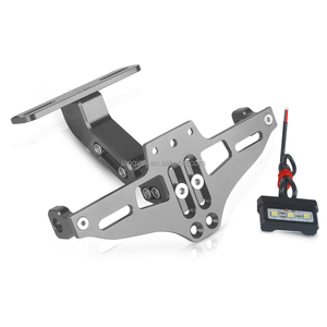 Support de plaque d'immatriculation arrière réglable pour moto, accessoires pour Suzuki <span class=keywords><strong>GSR</strong></span> <span class=keywords><strong>600</strong></span> 2006-2011 2010 2009 2008 - Product Image 4