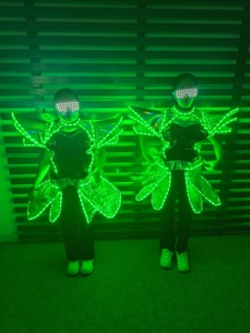 Disfraz de Robot Gigante con Luces LED, Traje de Baile Luminoso a Todo Color para Adultos, para Escenario - Product Image 5