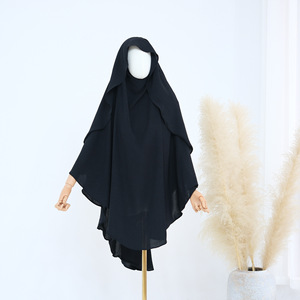 L-216 Turbante Turco Traspirante Best Seller in Medio Oriente, Hijab Islamico Monocolore Extra Lungo, Khimar da <span class=keywords><strong>Preghiera</strong></span> per Donne - Product Image 5