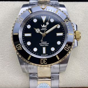 Montre-bracelet classique de créateur pour homme, étanche, avec lunette en céramique noire, verre saphir, mouvement 3135 3235, réserve de marche, vente en gros - Product Image 4