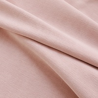 Rideaux de chambre rose en gros, design luxueux, rideaux en tissu brodé pour le salon