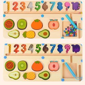 Bloques de Emparejamiento de Números para Niños CPC CE, Juego Educativo Temprano de Clasificación y Conteo, Laberinto de Cuentas, Tablero de Actividades - Product Image 2