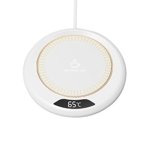 Chauffe-tasse USB pour thé au lait et café, maintien au chaud à 55 degrés, 3 niveaux de température réglables, affichage LED, sous-verre chauffant - Product Image 1