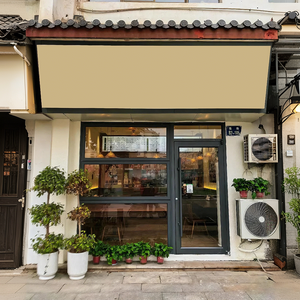 Restaurant convivial dans un quartier charmant, avec des meubles en bois massif et une conception d'intérieur d'usine complète - Product Image 4