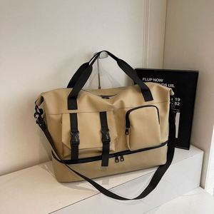 Bolsa de Deporte Personalizada con Logotipo para Mujer, Bolsa de Viaje con Compartimento para Zapatos, Bolsa de Viaje de Gran Capacidad para Fin de Semana - Product Image 3