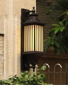 Appliques murales extérieures haut de gamme, style rétro, pour porche, lampe vintage, éclairage extérieur, applique pour porte d'entrée, garage, patio, E27 - Product Image 6