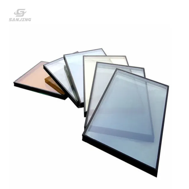 Sanjing cam yüksek kaliteli pencere camı toptan fiyat yalıtımlı cam