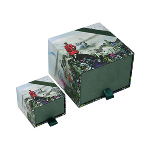 Custom Logo Luxury Rigid Paper Drawer Jewelry Gift Box Fashion Hard Paper Packaging for Wholesale - Product Image 3