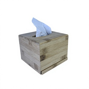 Boîte à mouchoirs en bois, style mignon, finition naturelle, design écologique, marque Thanhtungthinh, fabriqué au Vietnam - Product Image 1