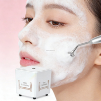 Appareil portable de nettoyage en profondeur du visage à bulles, jet peel, hydrodermabrasion, rajeunissement de la peau, blanchiment, exfoliation