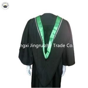 Toga de Graduación de la Universidad de <span class=keywords><strong>Waterloo</strong></span>, Fabricada a Medida, de Buena Calidad, al por Mayor, OEM, con Capucha de Graduación - Product Image 2