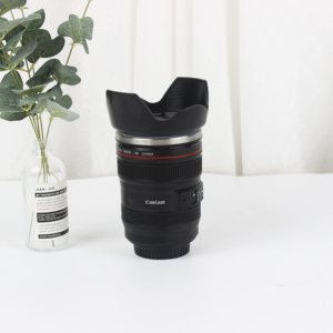 Chất lượng cao đôi tường <span class=keywords><strong>3D</strong></span> Máy ảnh ống kính cốc nước bằng thép không gỉ ống kính cốc cà phê cốc - Product Image 4