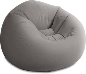 Sofá inflable de un asiento Lazybones, sofá moderno, cómodo, bolsa plana de PVC, cama de aire fácil de inflar, ocio interior y exterior - Product Image 6