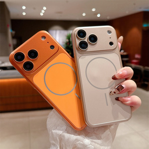 เคสโทรศัพท์มือถือแบบด้านสีดั้งเดิม แม่เหล็กดูดติด สำหรับ iPhone 17 16 15 pro max ป้องกันแรงกระแทก เปลี่ยนฝาหลังได้ - Product Image 2