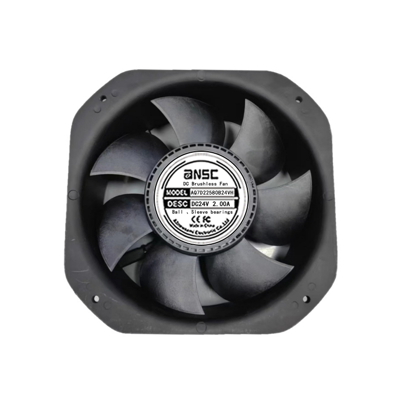 扇風機 热销AQ7D22580B24VH高品质225 * 80毫米DC24/48v充电站冷却防水