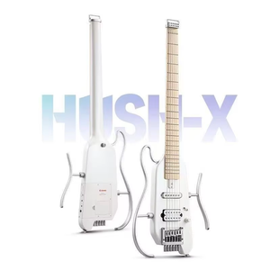 DONNER HUSH-X <span class=keywords><strong>Chitarra</strong></span> Elettrica <span class=keywords><strong>Rock</strong></span> Professionale da 38 Pollici Stile Star, <span class=keywords><strong>Chitarra</strong></span> Acustica Portatile e Smontabile - Product Image 6