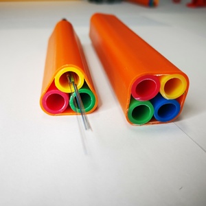 Qitian 4 vías 14/10mm enterrado directo Hdpe microduct paquetes tubo para instalación de cable subterráneo de <span class=keywords><strong>Telecomunicaciones</strong></span> - Product Image 2
