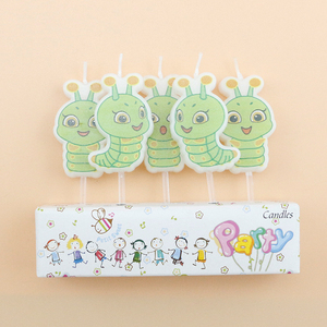 Vente chaude Drôle Clowns Forme Décoratif Bougies D'<span class=keywords><strong>anniversaire</strong></span> Bâton Motif Bougies De Cire De Paraffine Pâques Nouvel An Gâteau Graduation - Product Image 2