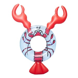 Flotador Inflable de Langosta para Adultos, Diversión en la Piscina, PVC Rojo, Unisex - Product Image 5