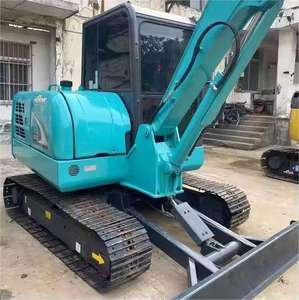 Excavatrice Kobelco SK60 d'occasion, modèle 2022, 6 tonnes, moteur, boîte de vitesses, pompe, roulement testés et inspectés, d'origine japonaise, seconde main - Product Image 6