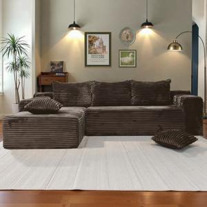 Canapé modulaire en velours côtelé de style rétro, sectionnel surdimensionné à assise profonde pour un confort et un style ultimes - Product Image 2