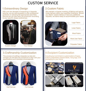 Abito da uomo in due pezzi da uomo in stile Business Casual, completo da sposa, completo da uomo, formale, di alta qualità - Product Image 6