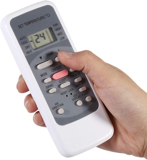R51M/E Replacement Remote Control for Midea Air Conditioner Universal Remote Controller R51/CE R51M/CE R51D/E