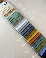 Tissu de canapé en velours luxueux, dernier design, tissu en peluche épais tricoté pour la décoration de villa