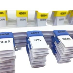 Digitale rubberen ring voor postduiven, identificatie-tag voor 1-1000 wedstrijden, vogelaccessoires - Product Image 1