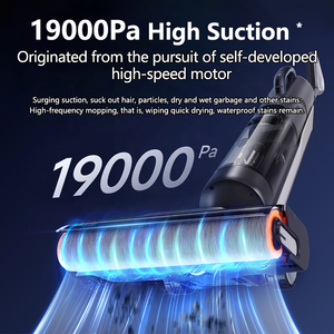 H20 miscelatore Turbo 5-in-1 aspirapolvere a secco umido 60 ℃ termicamente autopulente Dual Edge Ultra-silenzioso Dreame macchina per la pulizia del pavimento intelligente - Product Image 6