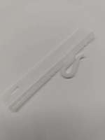 Accessoires de crochet de rideau en plastique incurvés réglables Crochet de levage étendu
